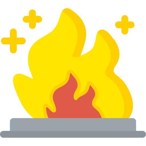 ogień Generic Flat ikona