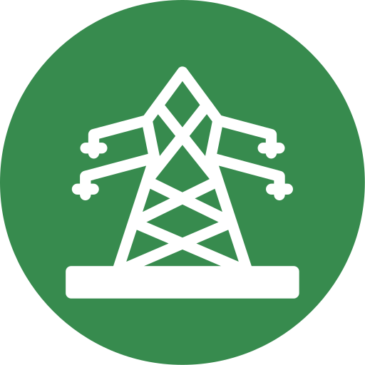 Electric tower Generic Mixed icon