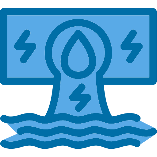 energia wodna Generic Blue ikona