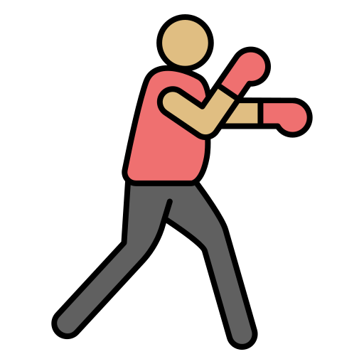 bokser Generic Outline Color ikona