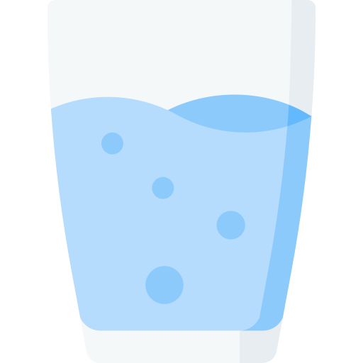 szklanka wody Special Flat ikona