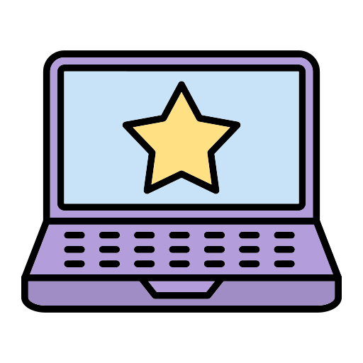 laptop bildschirm Generic Outline Color icon