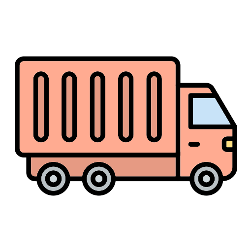 トラック Generic Outline Color icon