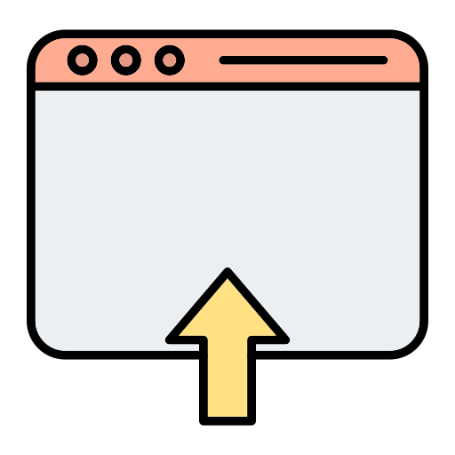 ブラウザ Generic Outline Color icon