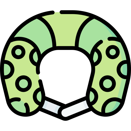 Neck pillow Special Lineal color icon