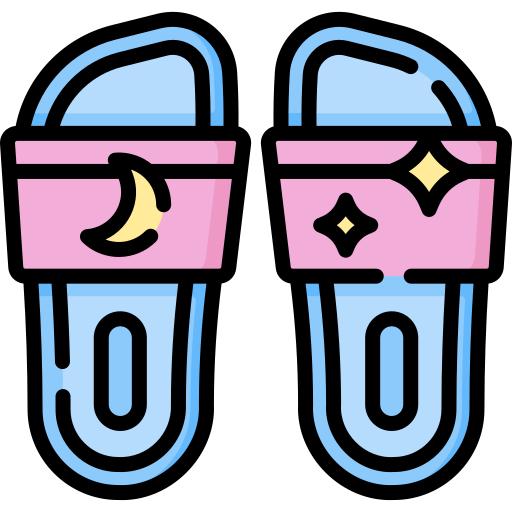 Slippers Special Lineal color icon