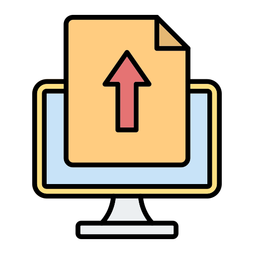 datei-upload Generic Outline Color icon