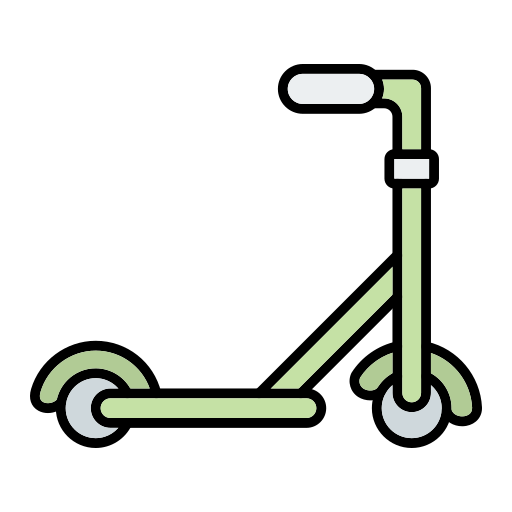 patinete Generic Outline Color icono