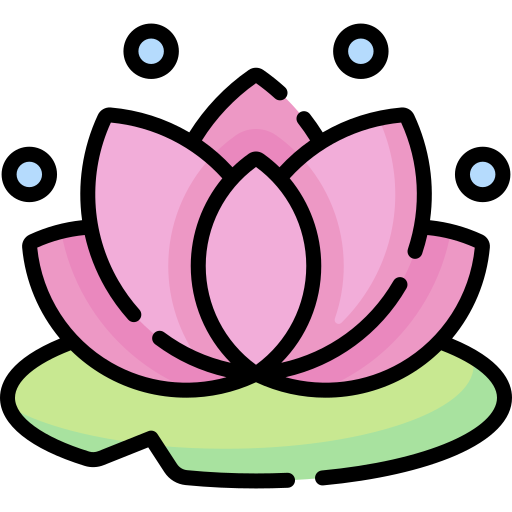 flor de loto Special Lineal color icono