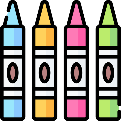 lápices de color Special Lineal color icono
