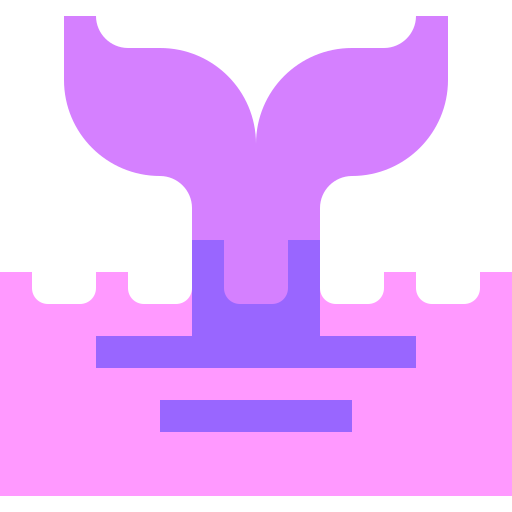鯨 Basic Sheer Flat icon