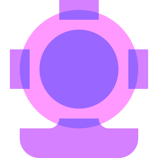 casco de buceo Basic Sheer Flat icono