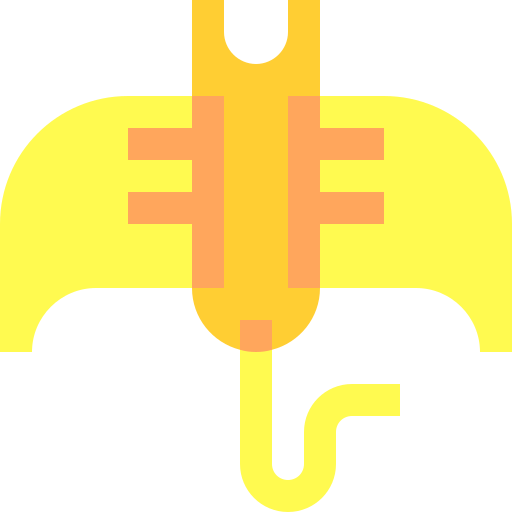 Manta ray Basic Sheer Flat icon