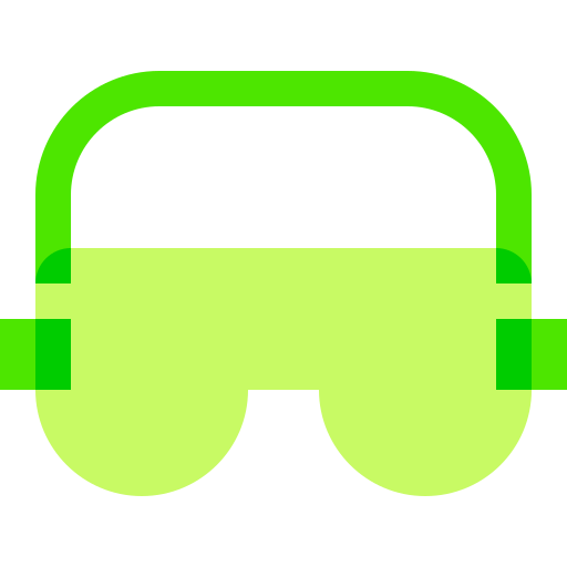 duikbril Basic Sheer Flat icoon