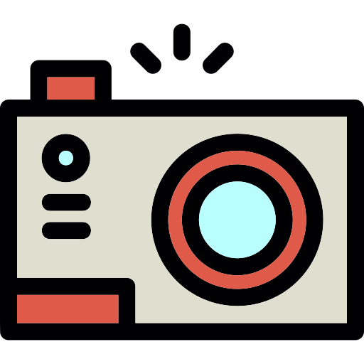 appareil photo compact Generic Outline Color Icône