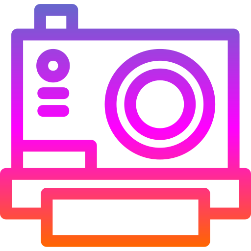 Instant camera Generic Gradient icon