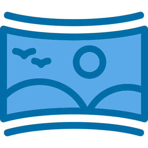 panoramisch Generic Blue icoon