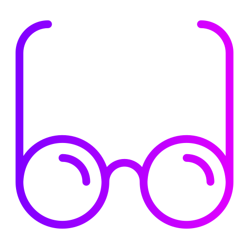 Glasses Generic Gradient icon