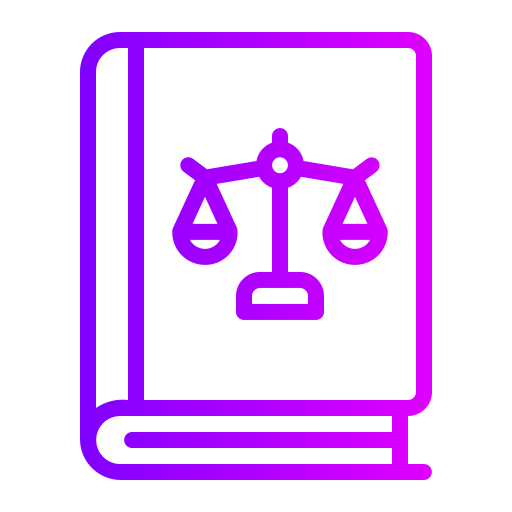 법률 책 Generic Gradient icon