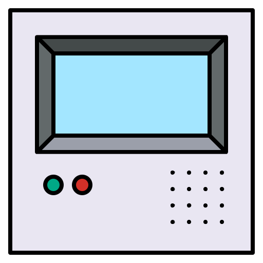 video türsprechanlage Generic Outline Color icon