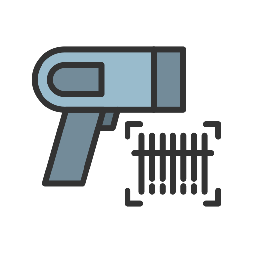 streepjescodescanner Generic Outline Color icoon