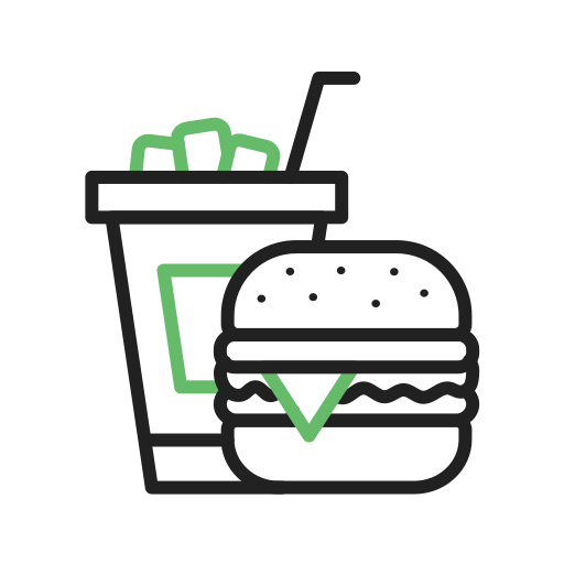 fast food Generic Outline Color Icône