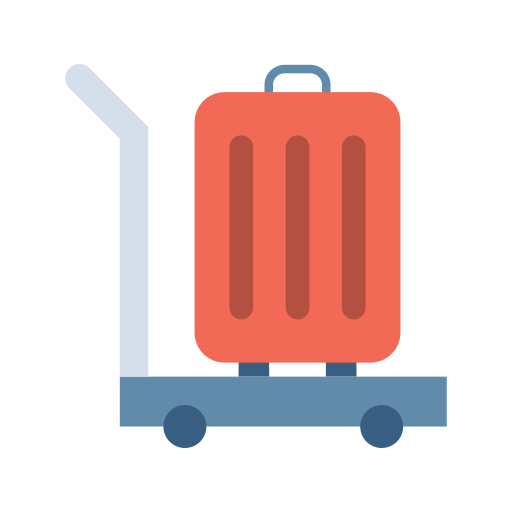 wózek bagażowy Generic Flat ikona