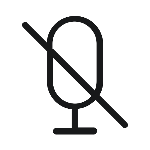 無音 Generic Detailed Outline icon