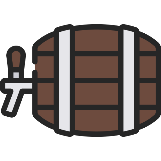 Wine barrel Juicy Fish Soft-fill icon