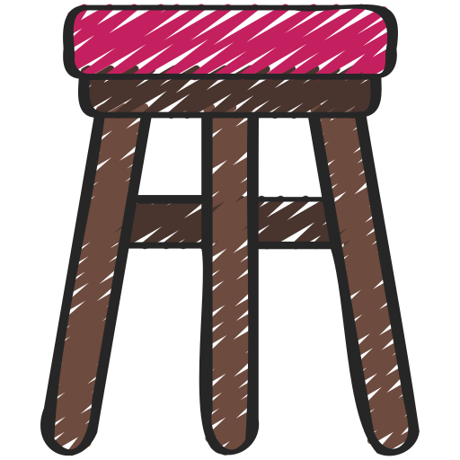 Bar stool Juicy Fish Sketchy icon