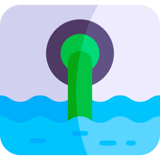 Sewer Kawaii Flat icon