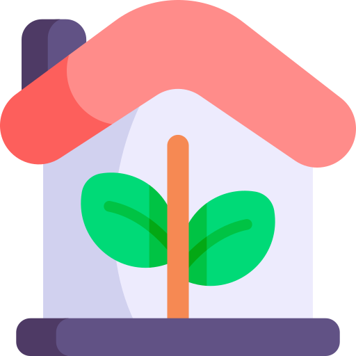 Greenhouse Kawaii Flat icon