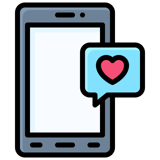 Mobile phone Generic Outline Color icon