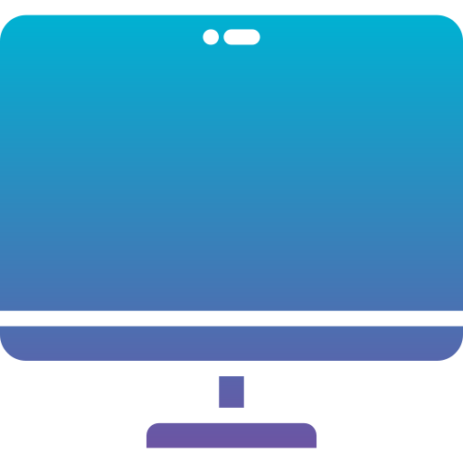 Computer Generic Flat Gradient icon