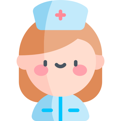 krankenschwester Kawaii Flat icon