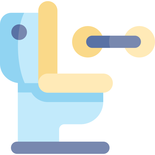 Toilet Kawaii Flat icon