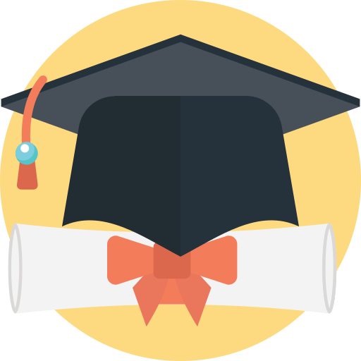 graduación Generic Rounded Shapes icono