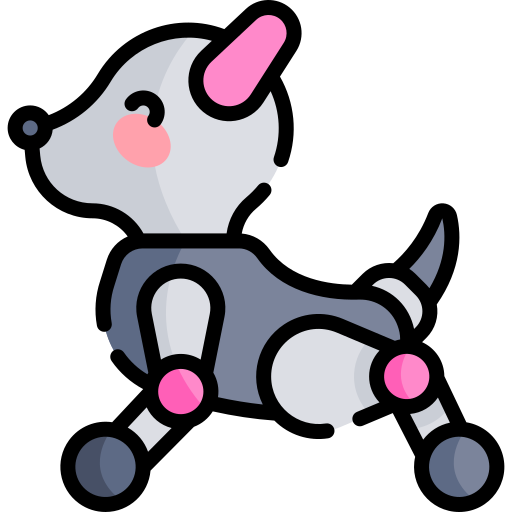 犬 Kawaii Lineal color icon