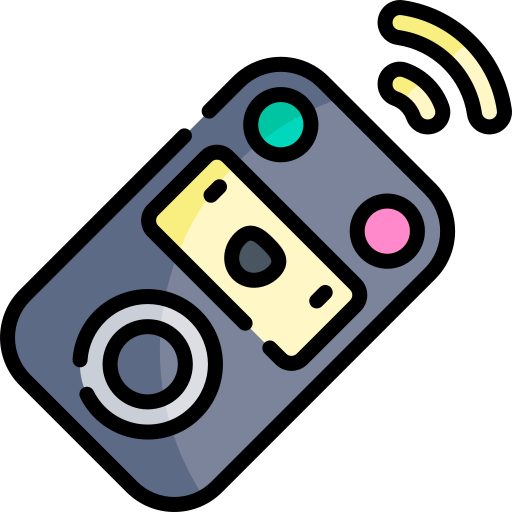 Remote control Kawaii Lineal color icon