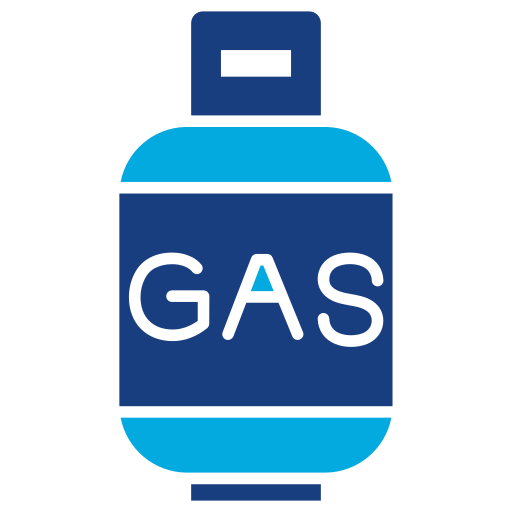 cilindro del gas Generic Blue icona