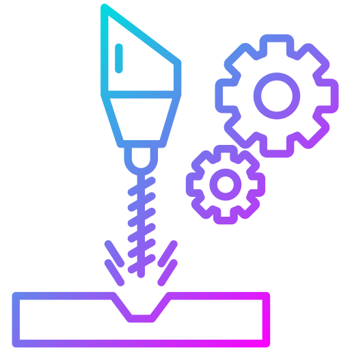 machine cnc Generic Gradient Icône