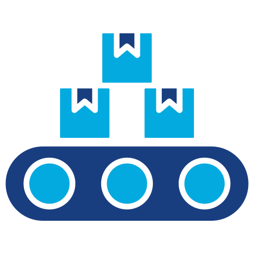 컨베이어 Generic Blue icon