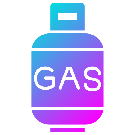 gascylinder Generic Flat Gradient icoon