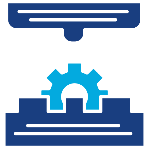 인쇄기 Generic Blue icon