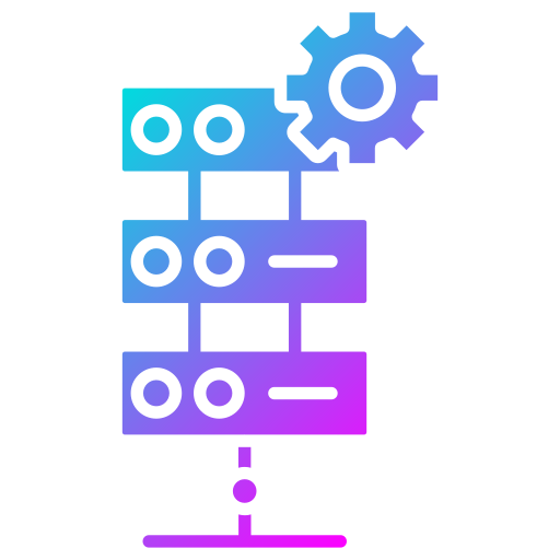 serwer Generic Flat Gradient ikona