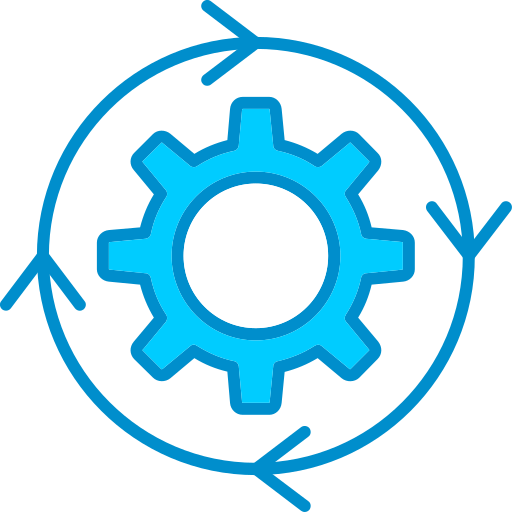 Iteration Generic Blue icon