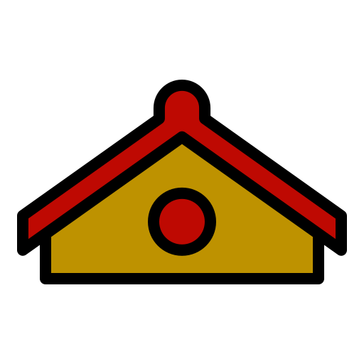 Gable Generic Outline Color icon
