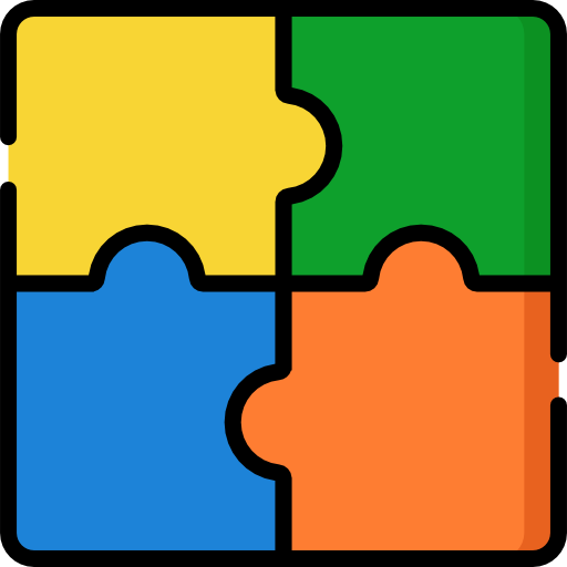 puzzle Special Lineal color ikona