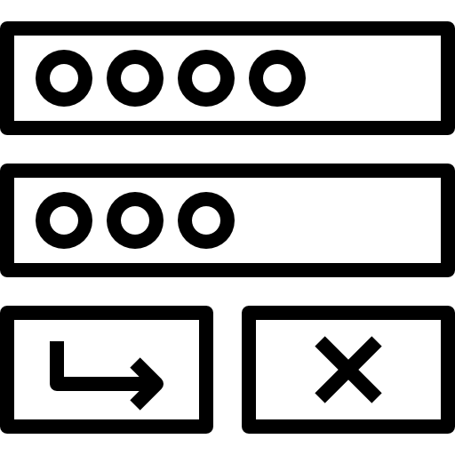 パスワード kank Lineal icon