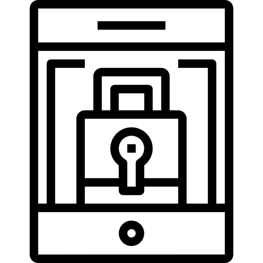 tavoletta kank Lineal icona
